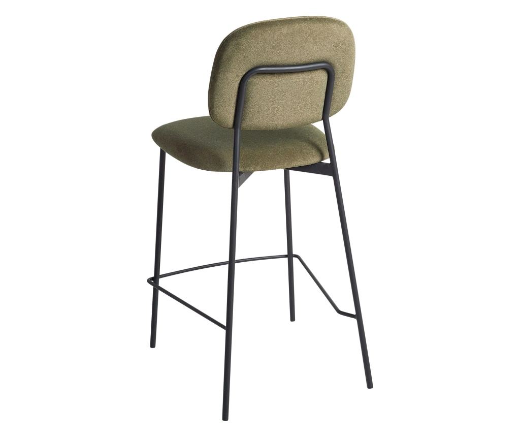 Bárszék kétdarabos szettben DUETTE Bársony Olivazöld - 6