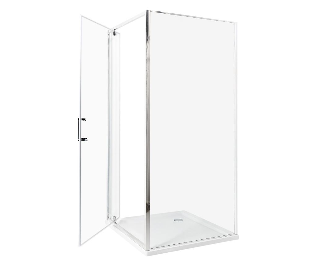 Zuhanykabin DARLI 90 x 90 x 185 cm Ezüst - 4