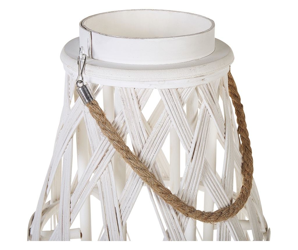 Lámpás TONGA Bambusz 77 cm Fehér - 4