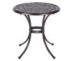 Bisztró asztal ANDALO 68 cm 68 cm Fém Barna thumbnail 4