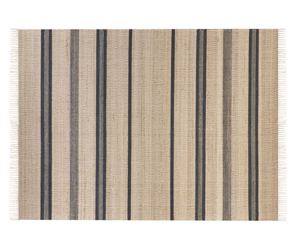TALPUR Rug Grey Graphite 160 x 230 cm Jute - 4