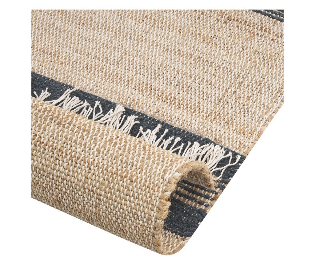 TALPUR Rug Grey Graphite 160 x 230 cm Jute - 6