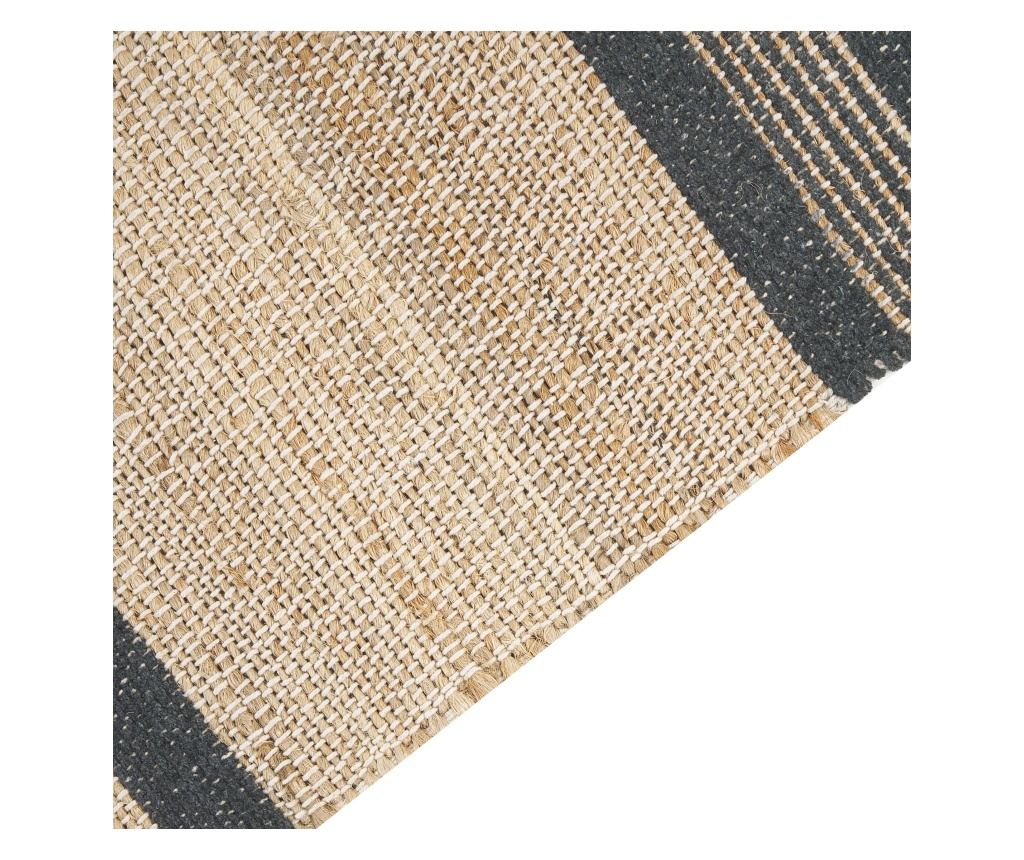TALPUR Rug Grey Graphite 160 x 230 cm Jute - 7