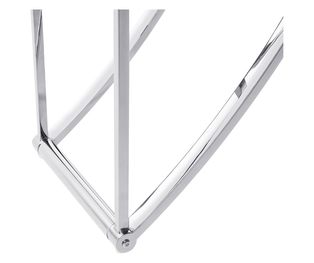 Négyszintes polcos elem HOLLOW Fém 175 cm Ezüst - 10