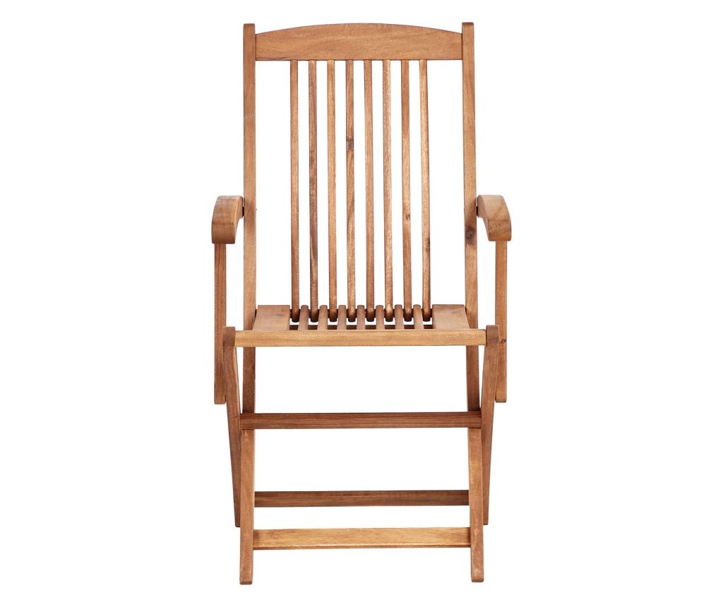 Kétdarabos székszett ülőpárnával MAUI II Akácfa Szürke - 3