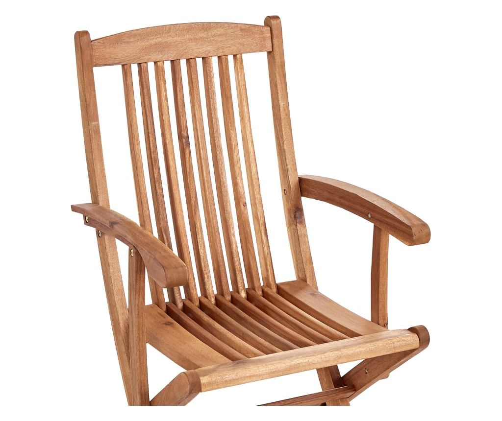 Kétdarabos székszett ülőpárnával MAUI II Akácfa Szürke - 7