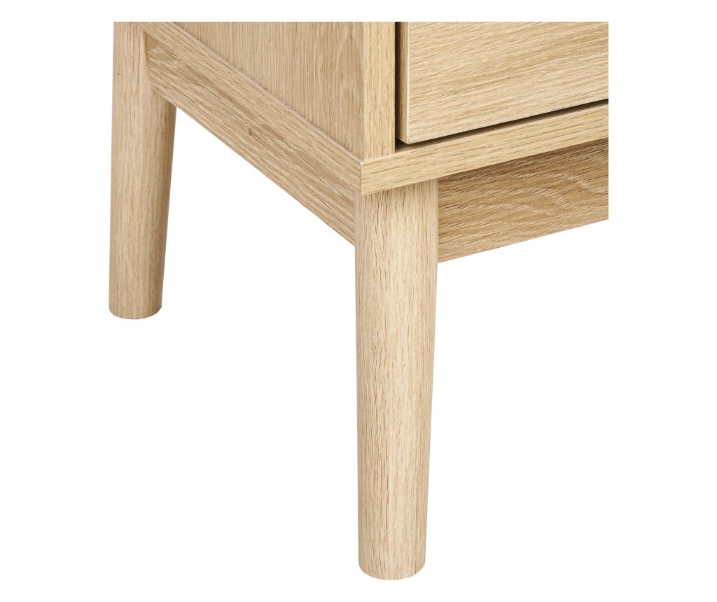 Polcrendszer LYNWOOD 140 cm Világosbarna - 9