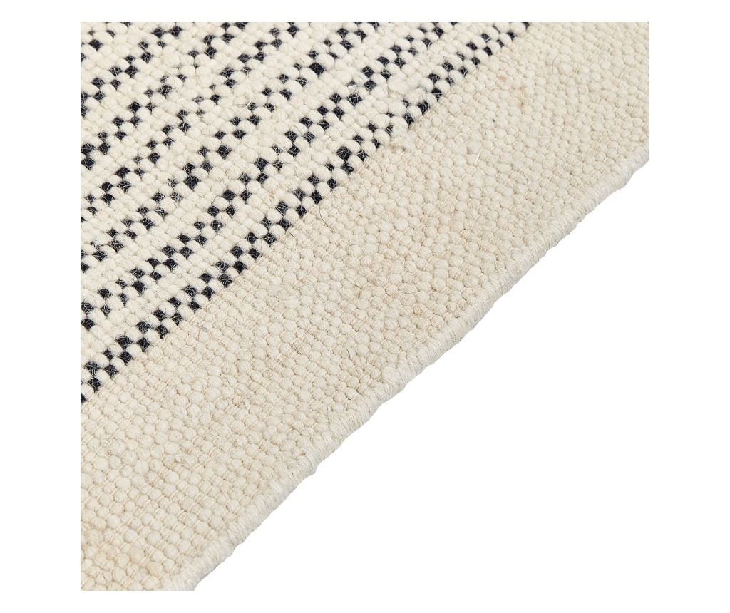 Szőnyeg DIVARLI Bézs 80 x 150 cm Gyapjú - 5