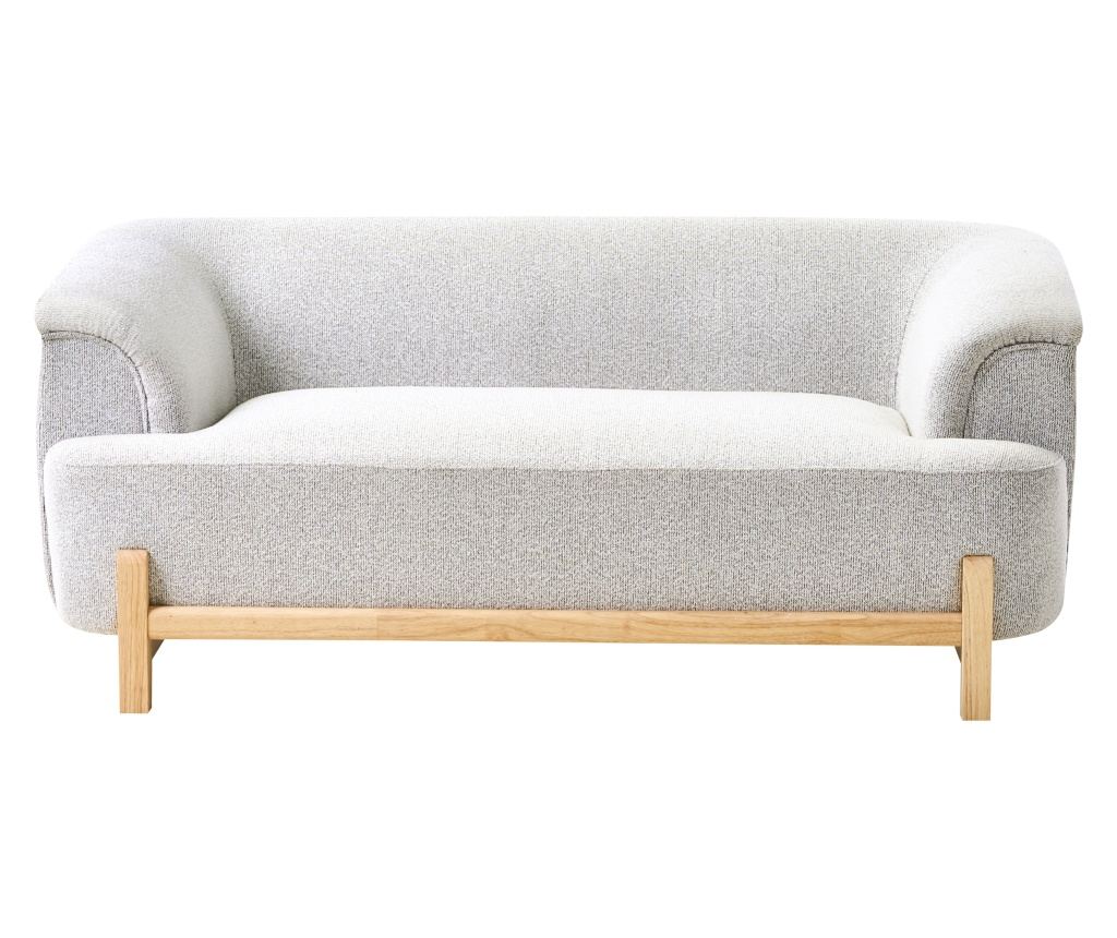 Kanapé 2 személyes ALNOR Világosszürke - 4