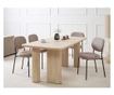 Étkezőasztal BARROY Travertin hatású 90 cm 180 cm thumbnail 1