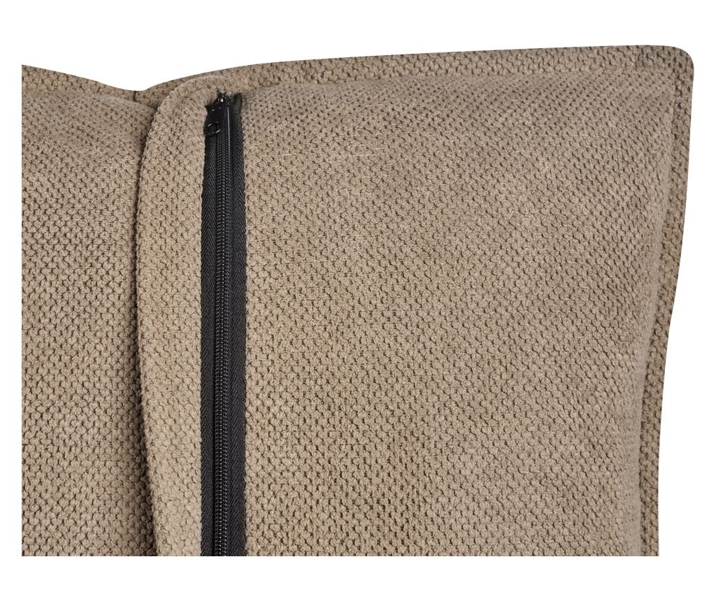 Kanapé 2 személyes HOBRO Világosbarna - 9