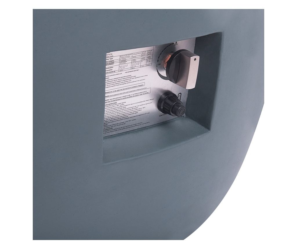 Tűzrakóhely INDUS Szürke - 8