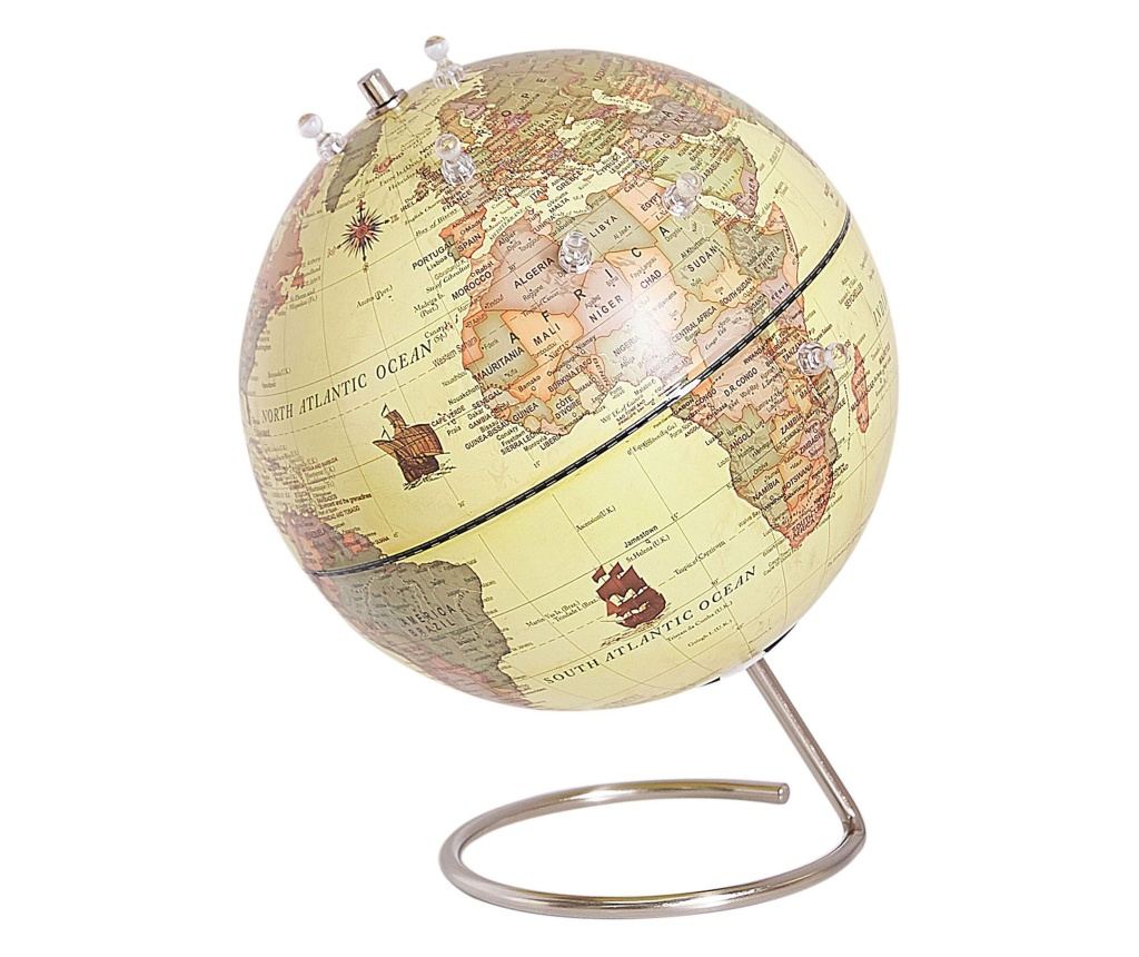 Földgömb CARTIER Sárga 29 cm - 2