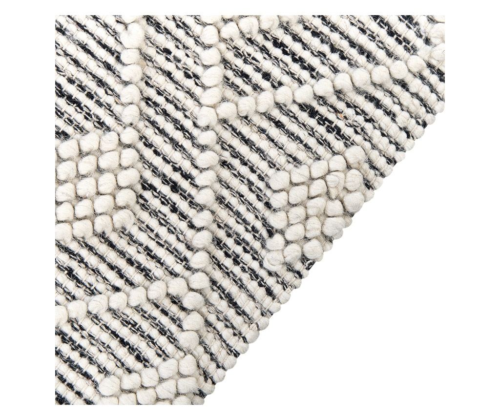 Szőnyeg KAVAK Fekete 160 x 230 cm Gyapjú - 5