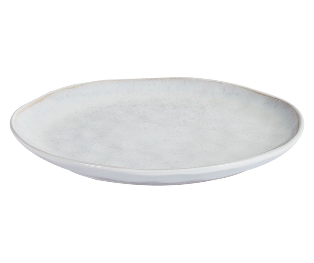 Négydarabos lapostányér szett SESAME Kőcserép Világosszürke - 4