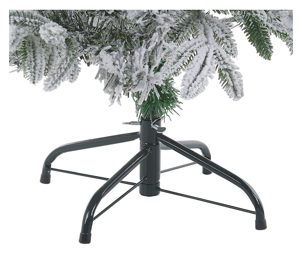 Karácsonyfa műhóval BASSIE 210 cm Fehér - 5