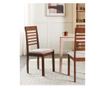 Étkezőszék kétdarabos szettben ORTLEY Keményfa Sötétbarna/tópszínű thumbnail 1