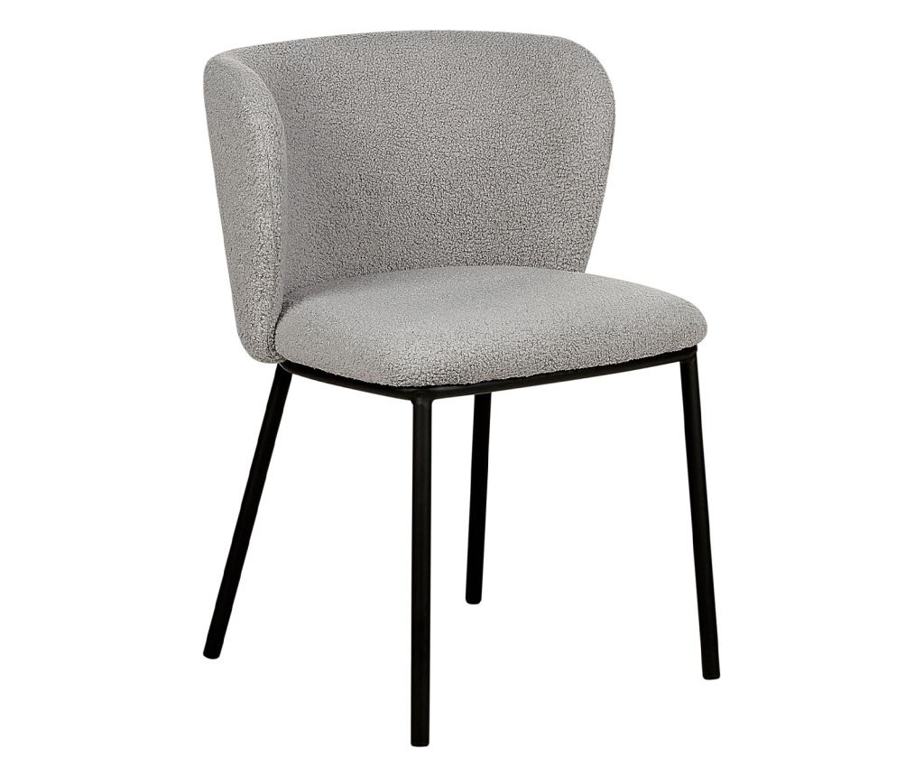 Étkezőszék kétdarabos szettben MINA Buklé Szürke - 2