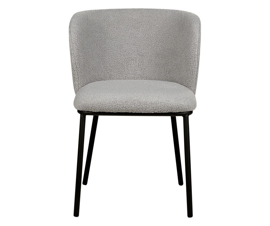 Étkezőszék kétdarabos szettben MINA Buklé Szürke - 6