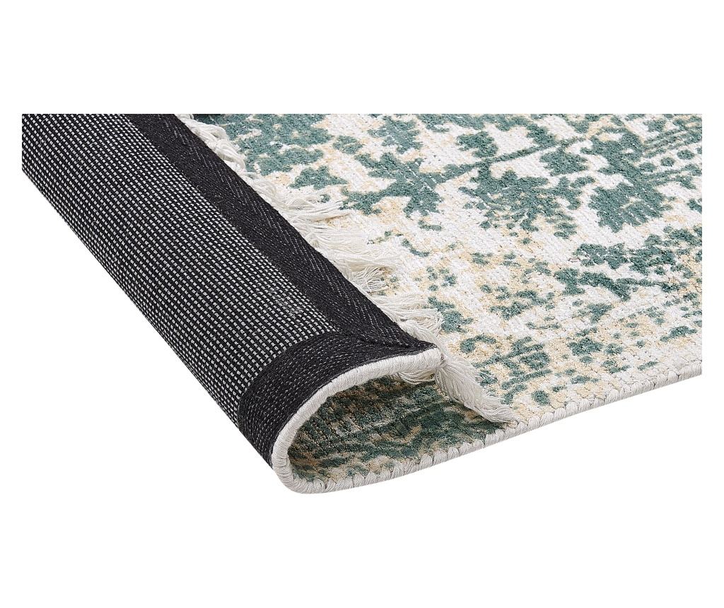 Szőnyeg BOYALI Világosbézs 160 x 230 cm Viszkóz - 6