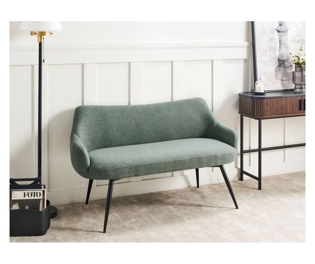 Kanapé 2 személyes ARENDAL Zöld - 1