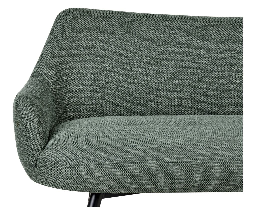 Kanapé 2 személyes ARENDAL Zöld - 6