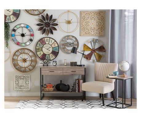 Decorațiune de perete YONORA 60 cm Alb