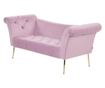 Dívány NANTILLY Bársony Világoslila thumbnail 4