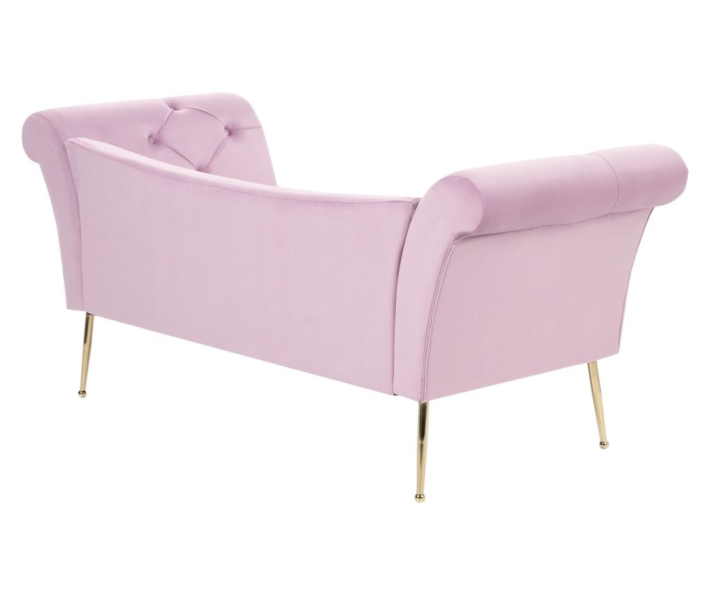 Dívány NANTILLY Bársony Világoslila - 5