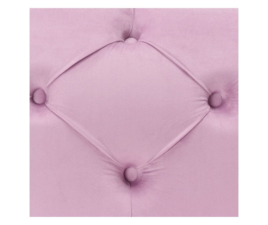 Dívány NANTILLY Bársony Világoslila - 9