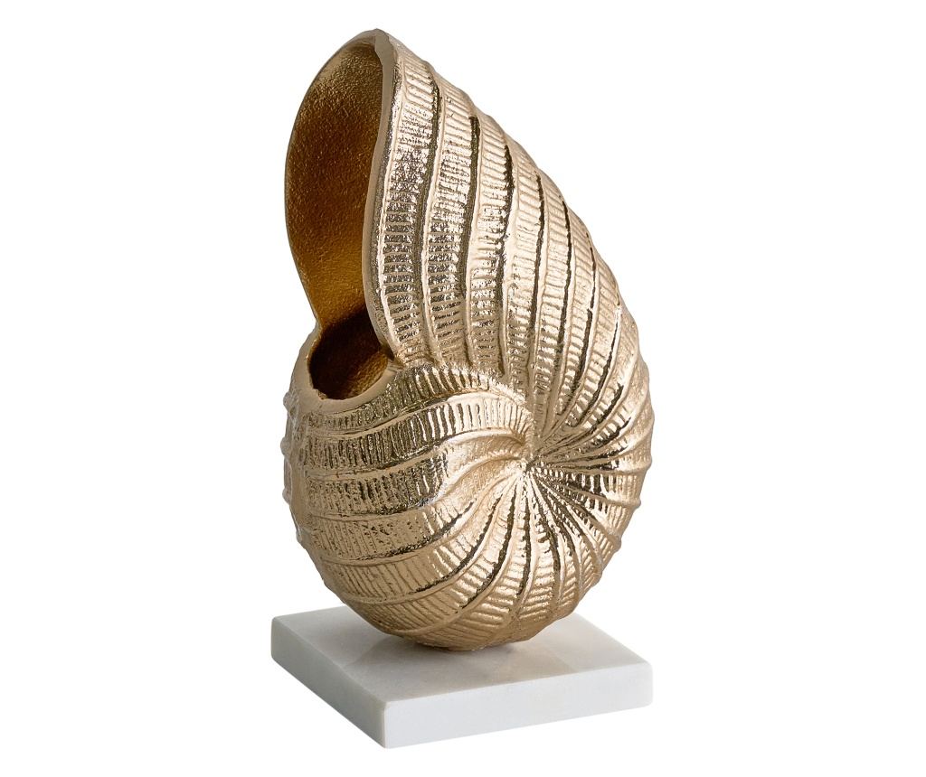 Dekor kiegészítő Kagylóhéj TULJE Fém Arany - 5