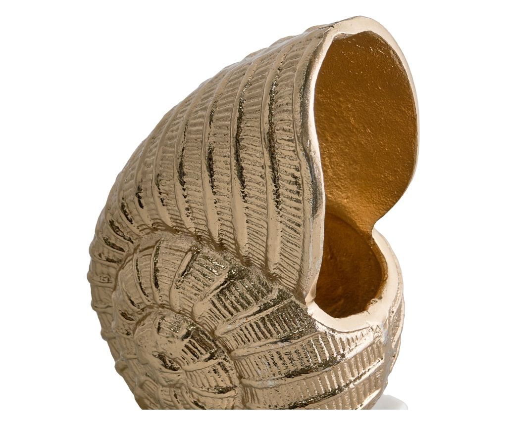 Dekor kiegészítő Kagylóhéj TULJE Fém Arany - 6