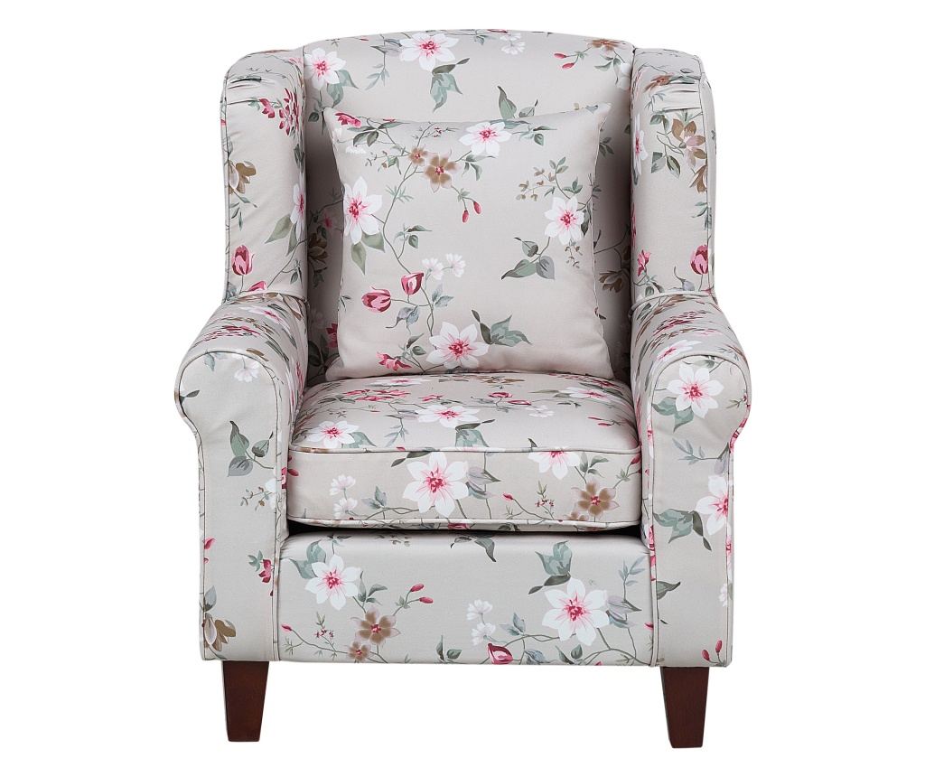 Szárnyas szék HAMAR Világosszürke - 4