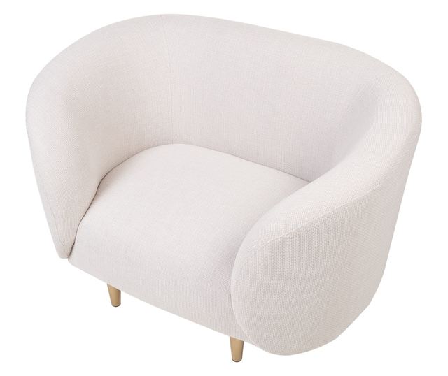 LOEN 3-Seater Living Room Set, Light Beige