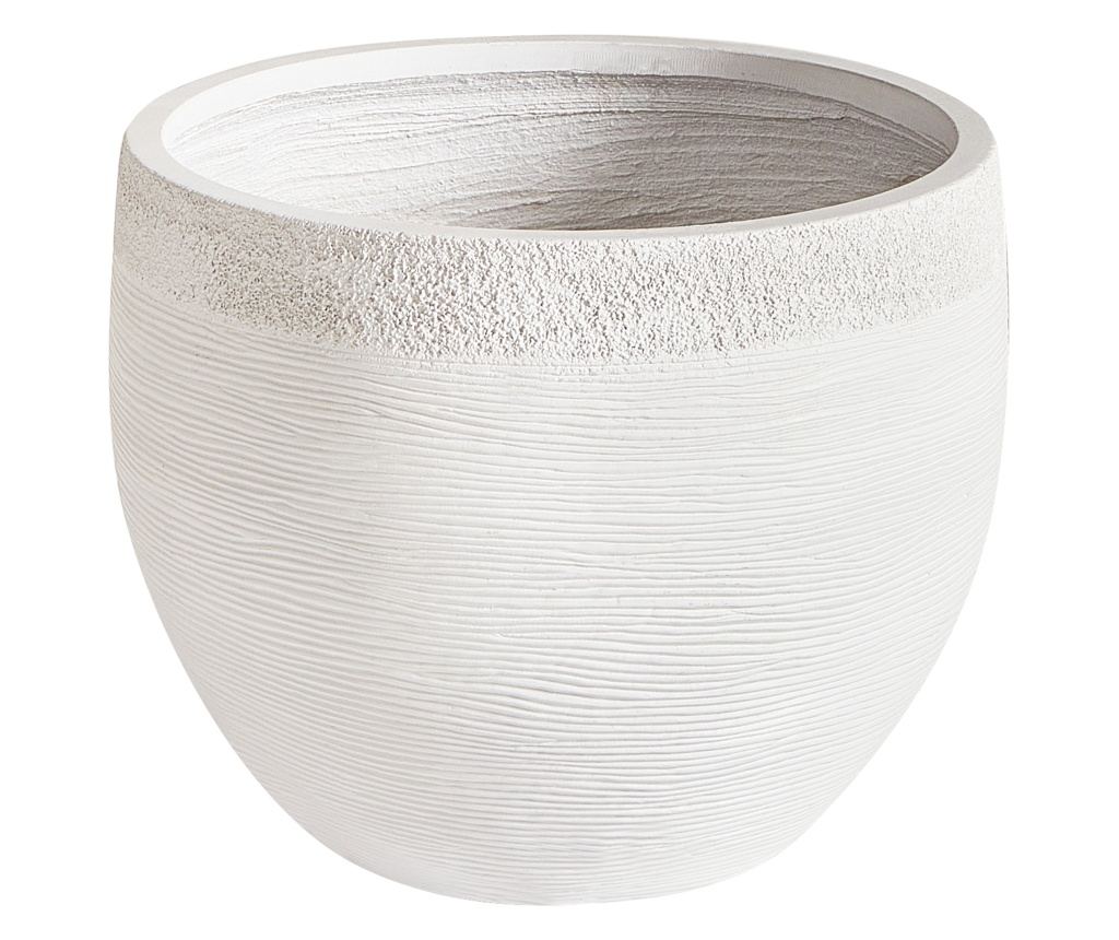 Virágcserép ZAKROS 38 cm Fehér - 2