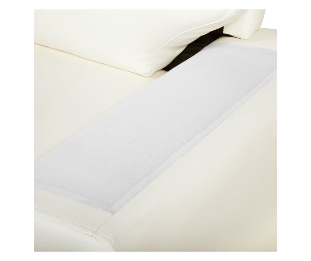 Kanapé 2 személyes VOGAR Műbőr Törtfehér - 8