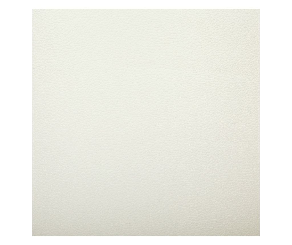 Kanapé 2 személyes VOGAR Műbőr Törtfehér - 10