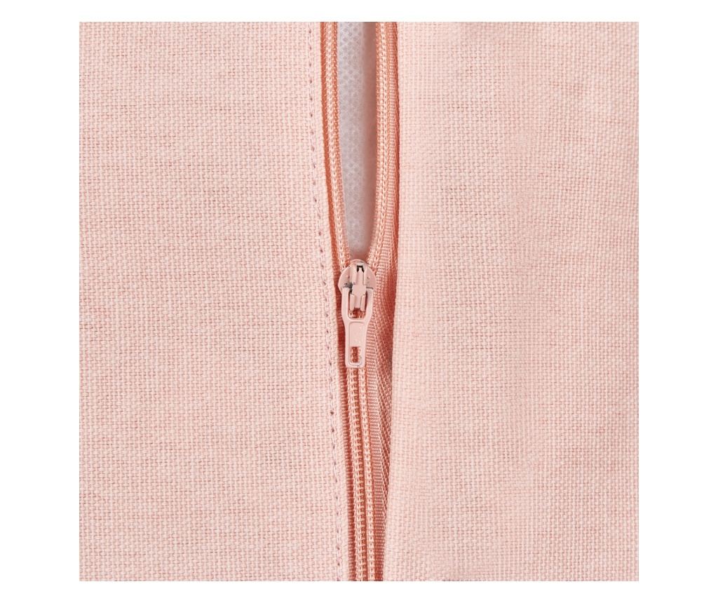 2 db díszpárna LEEA Pamut 45 x 45 cm Pasztellrózsaszín - 6