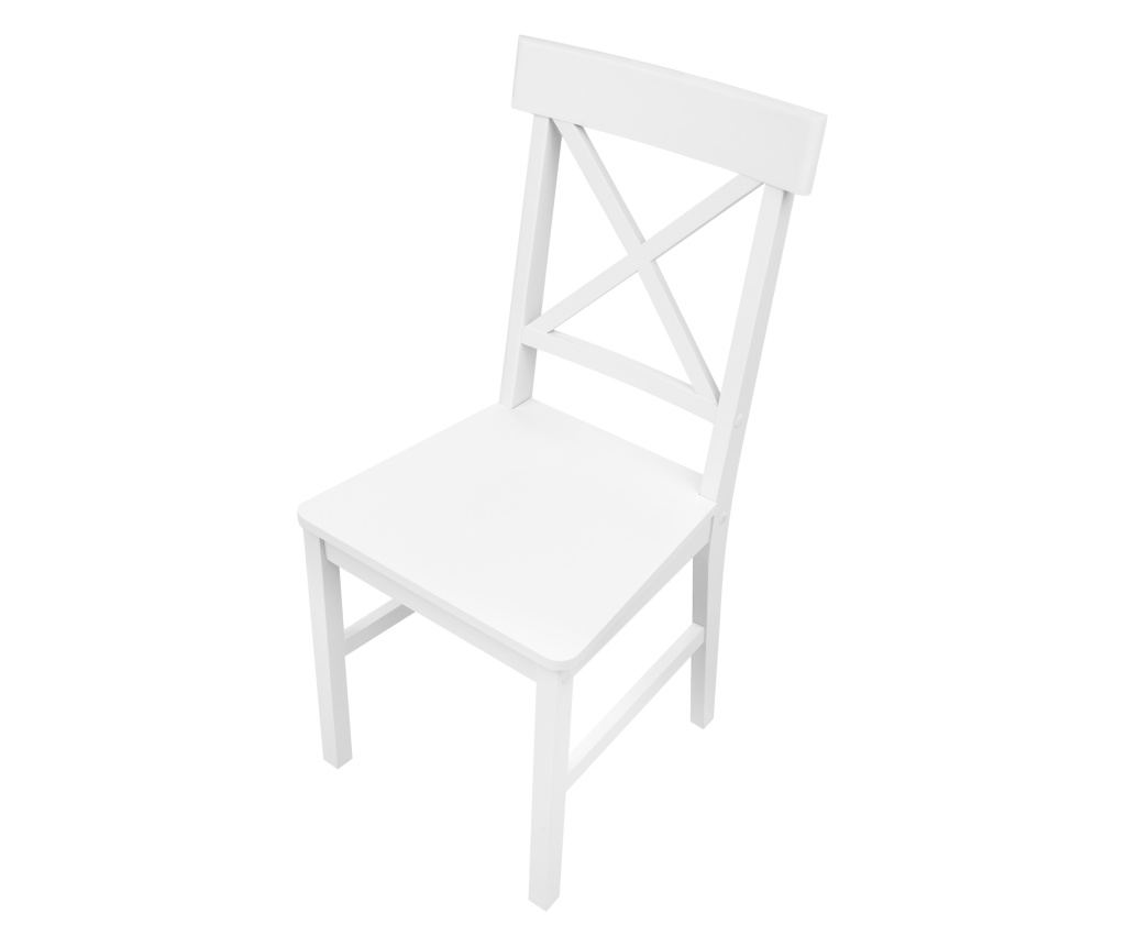 Étkezőszék kétdarabos szettben BARLEE Nyárfa Fehér - 5
