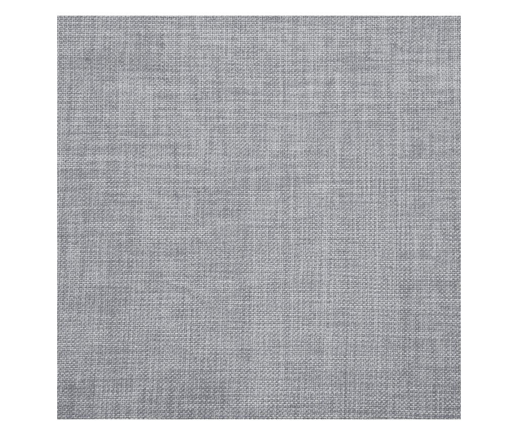 Ágykeret huzat FITOU 160 x 200 cm Világosszürke - 5