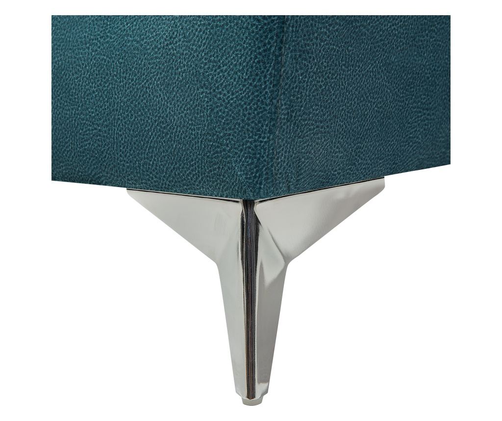 Kanapé 2 személyes GAULA Bársony Kékeszöld - 9