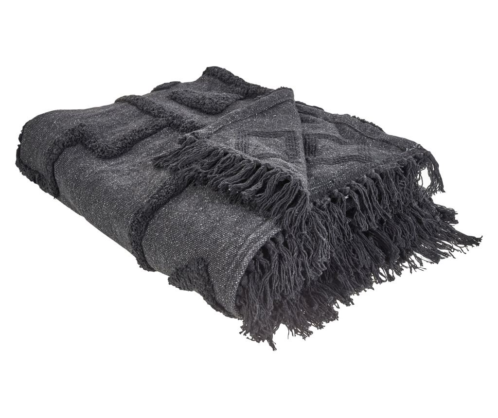 Takaró CHACK Pamut 220 x 240 cm Sötétszürke - 2