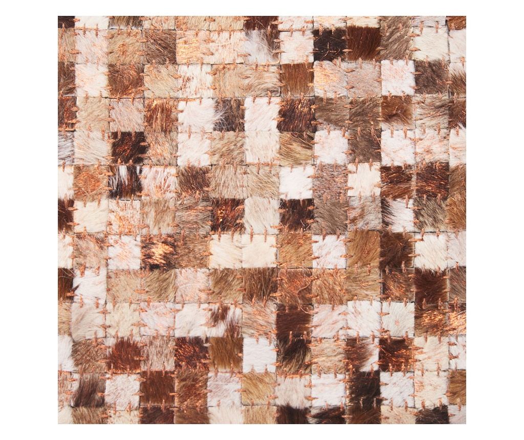 Szőnyeg TORUL Barna 160 x 230 cm Bőr - 5