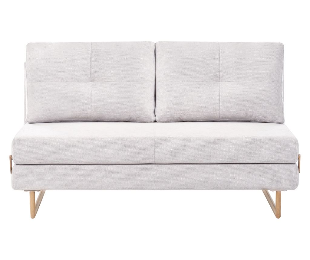 Kanapéágy 3 személyes JERSLEV Törtfehér - 2