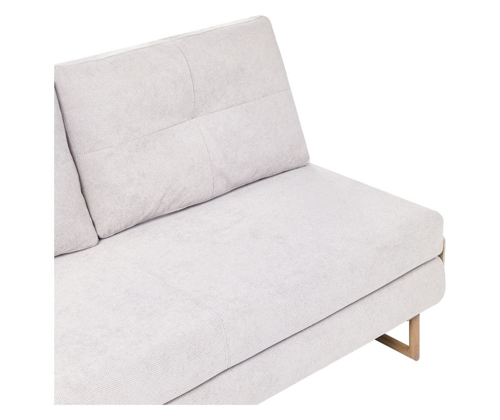 Kanapéágy 3 személyes JERSLEV Törtfehér - 8