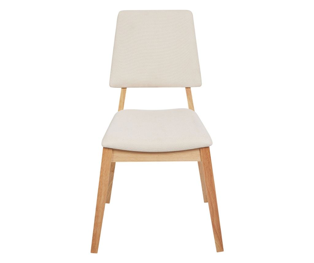 Étkezőszék kétdarabos szettben MERRILL Keményfa Világosbézs - 4