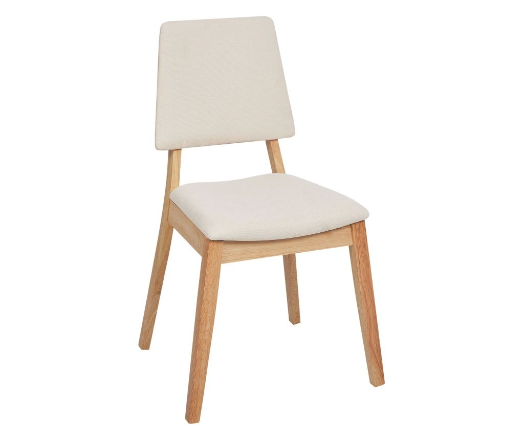 Étkezőszék kétdarabos szettben MERRILL Keményfa Világosbézs - 6