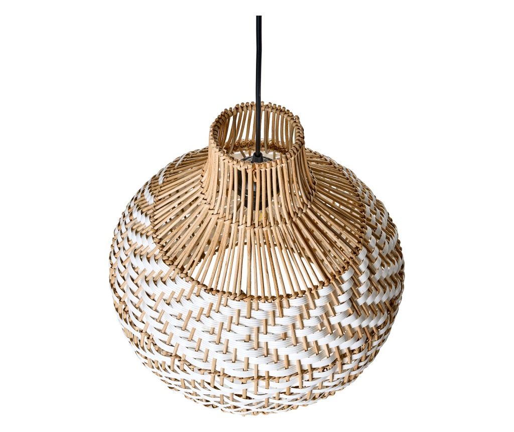 Függőlámpa YAUCO Rattan Fehér - 5