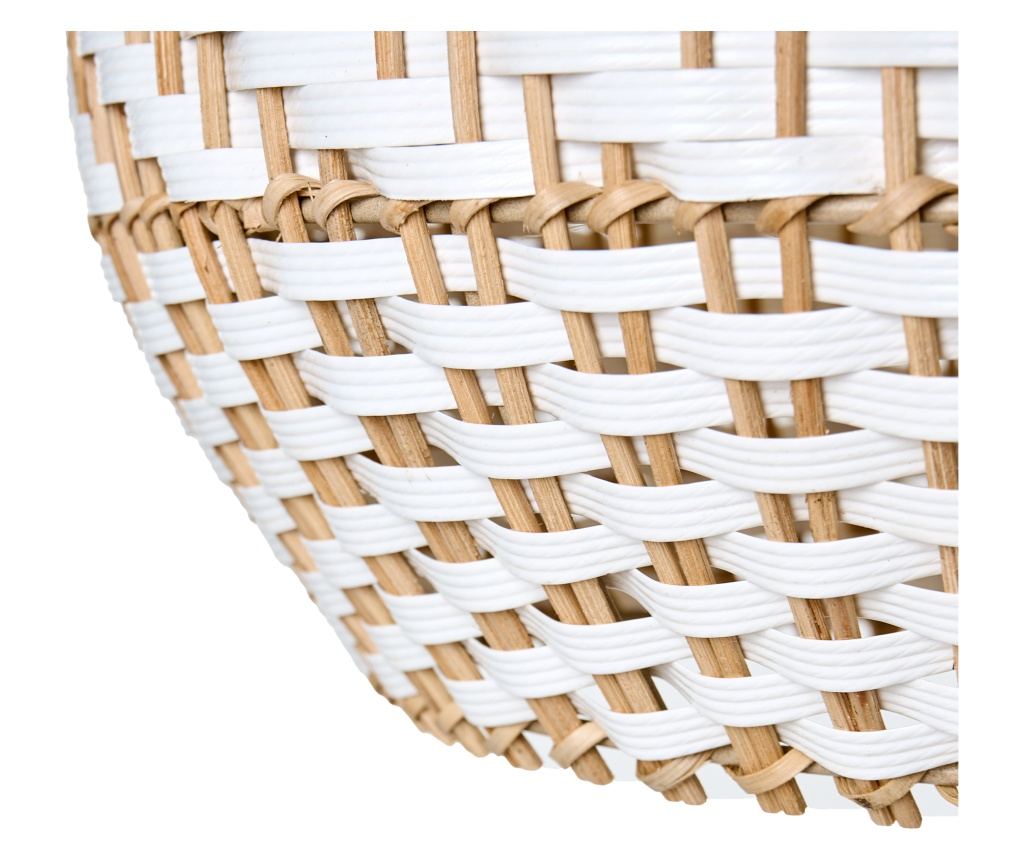 Függőlámpa YAUCO Rattan Fehér - 7