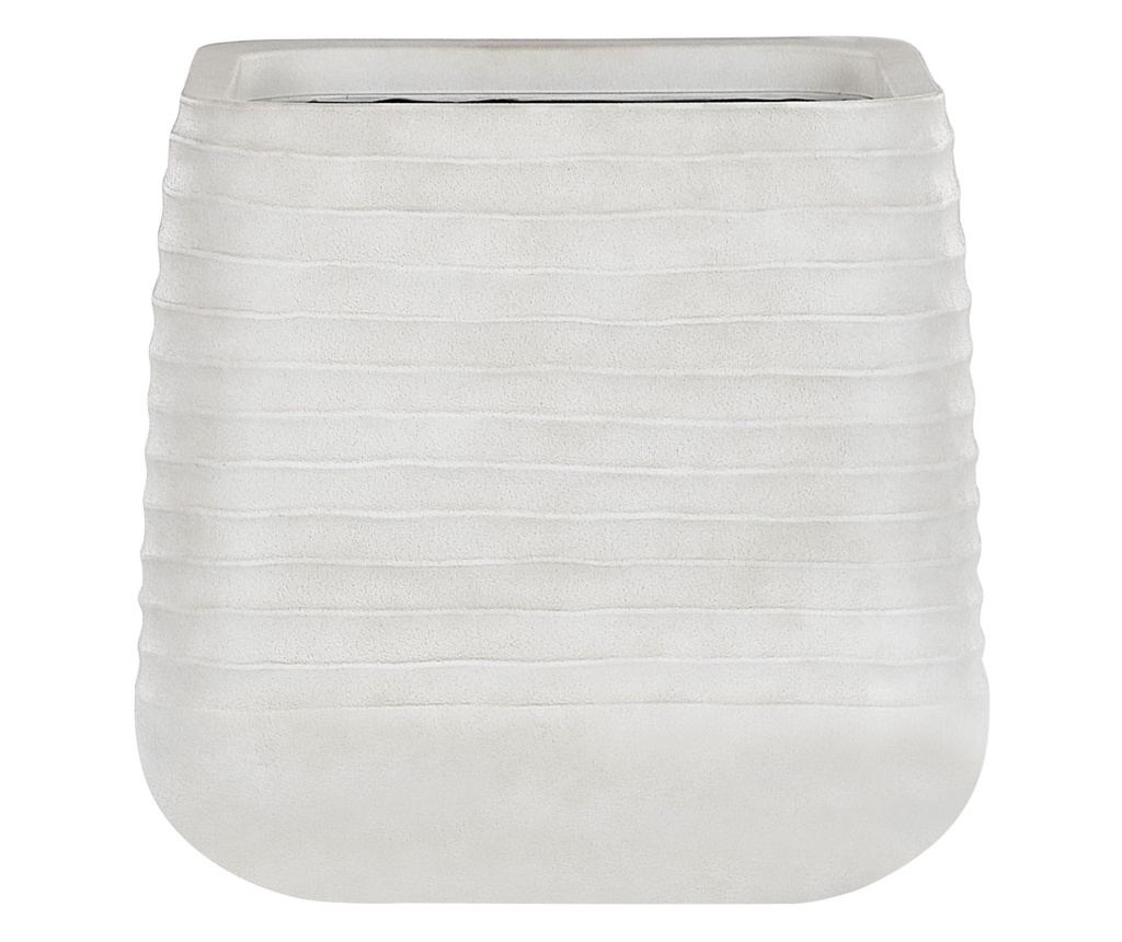 Virágcserép PARIKIA 50 cm Törtfehér - 2